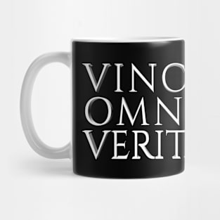 VINCIT OMNIA VERITAS - 3D Dark Mug